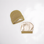 Satiinivuorattu konepelti