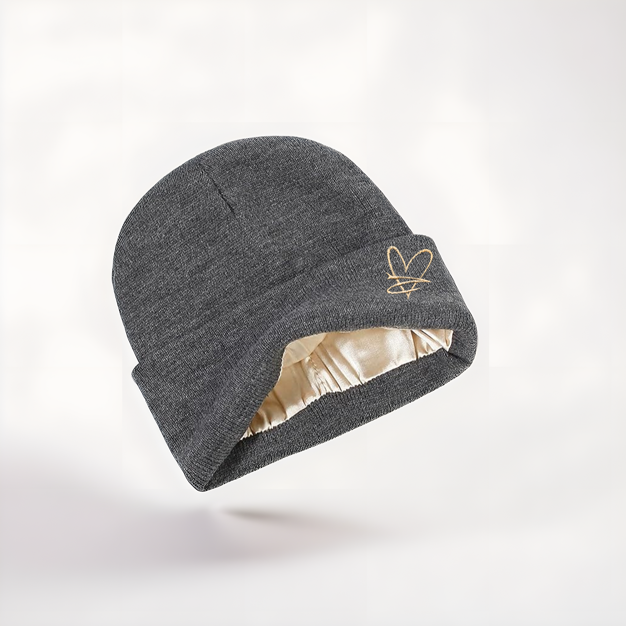 Bonnet doublé en satin