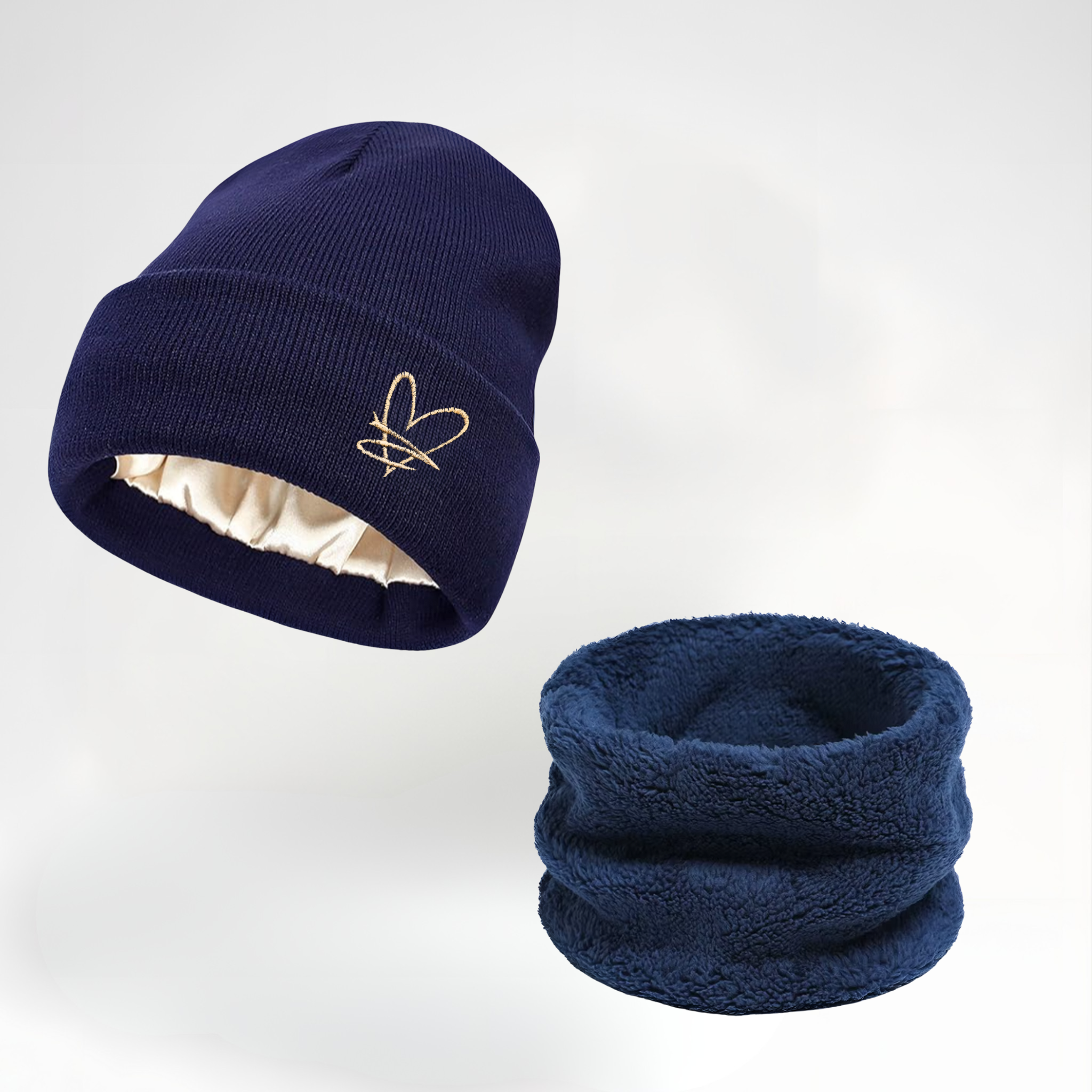 Pack Bonnet Satin + Cache-Cou