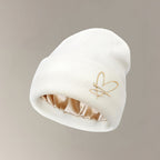 Bonnet doublé satin – Blanc