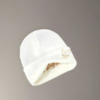 Bonnet doublé satin – Blanc
